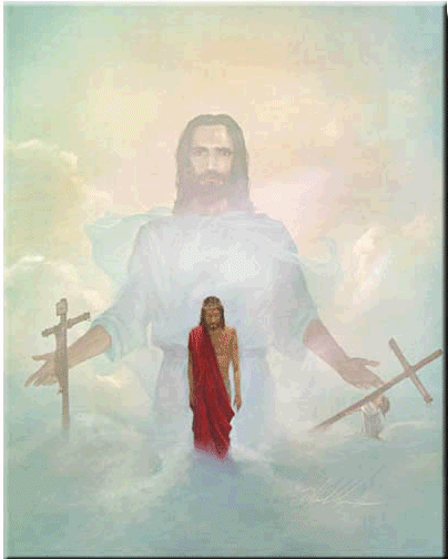 The Lamb of God who takes away the sins of the whole world.